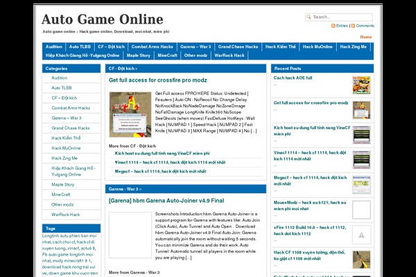 autogameonline.com site used Vnnews_14
