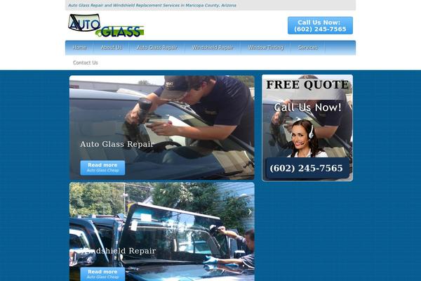 autoglasscheap.com site used Themejack