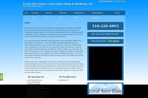 autoglassshopinberkeley.com site used Pixelobl