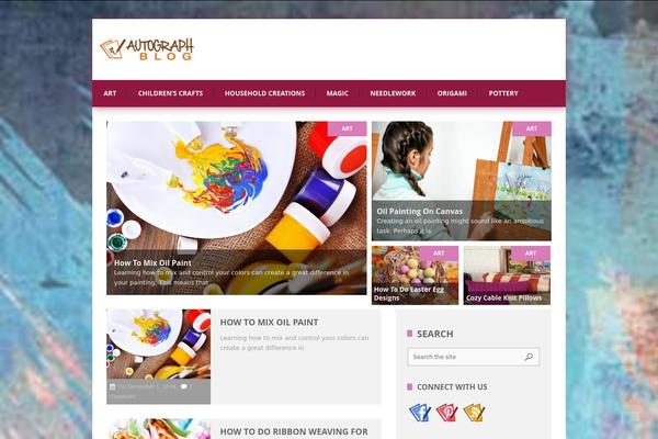 Bookshelf theme site design template sample
