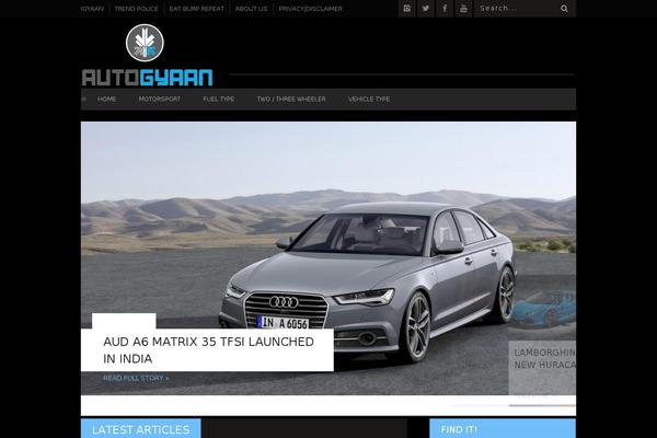 Site using KN Mobile ShareBar plugin