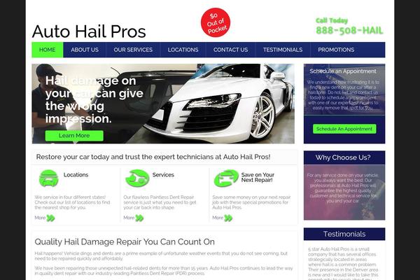 Glass theme site design template sample