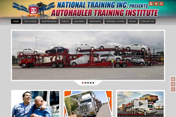 Parabola theme site design template sample