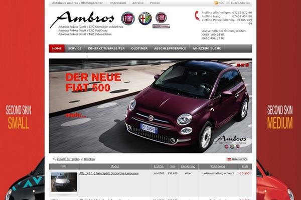 Automobile theme site design template sample