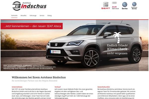 Auto Dealer theme site design template sample