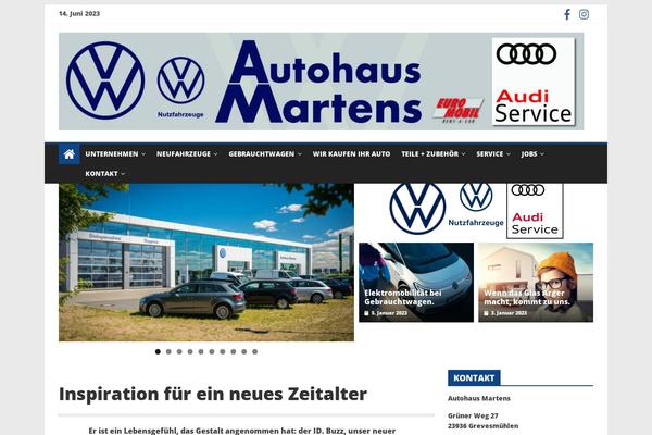 Site using Wd-facebook-feed plugin