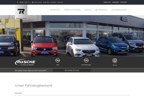 Site using WPCarSync plugin