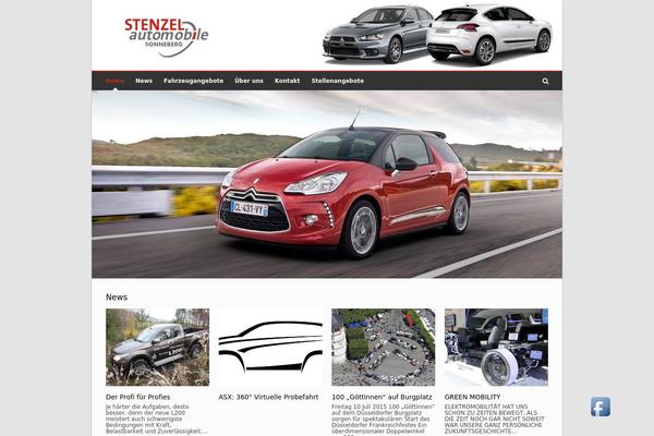 Pinpoint theme site design template sample