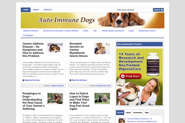 Gazette theme site design template sample