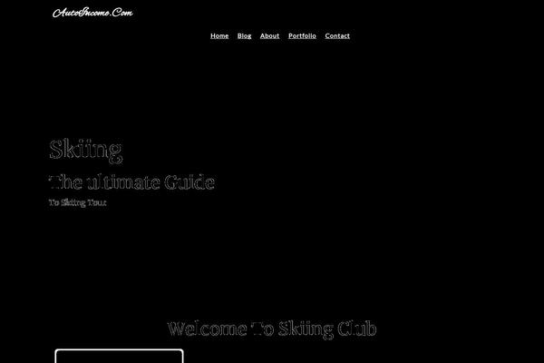 PopularFX theme site design template sample