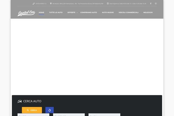 Motors theme site design template sample