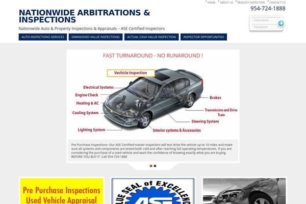 Parabola theme site design template sample