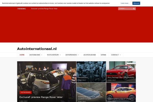 SmartMag theme site design template sample