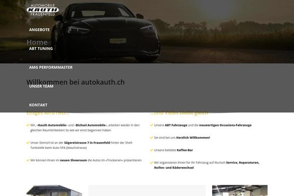 Automotive Car Dealership Business WordPress Theme theme site design template sample