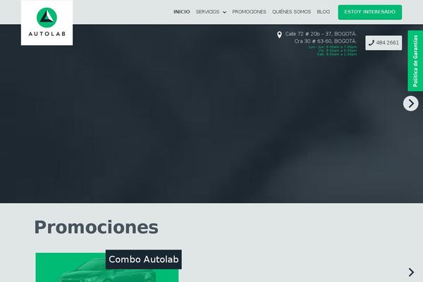 autolab.com.co site used Autolab_theme