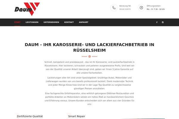Francisco theme site design template sample