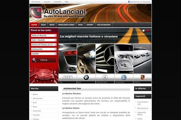 Automotive Car Dealership Business WordPress Theme theme site design template sample