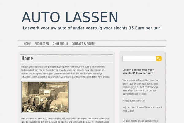 Grisaille theme site design template sample