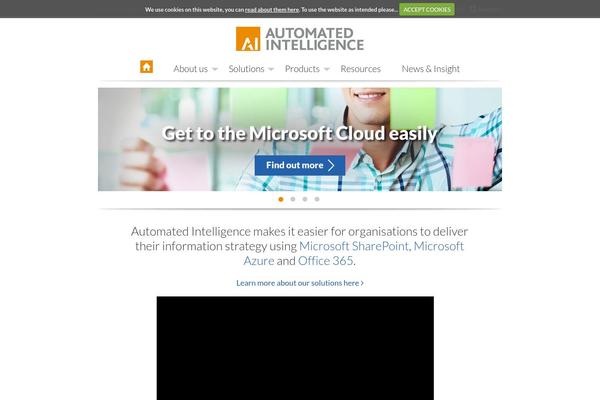 automated-intelligence.com site used Automated
