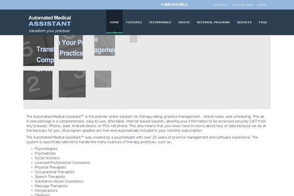 Retouch theme site design template sample