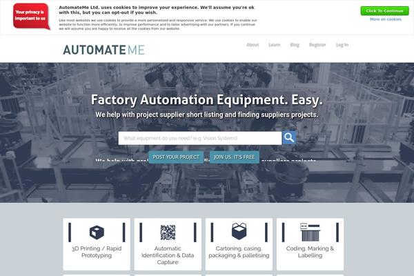 Awaken theme site design template sample