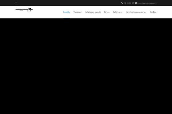 Megalith theme site design template sample