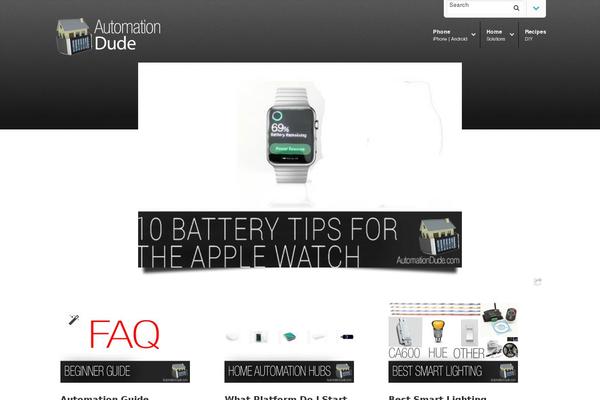 Dynamix theme site design template sample