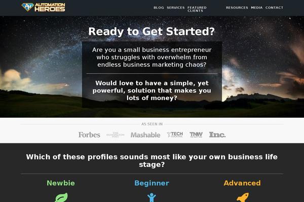 Pro theme site design template sample