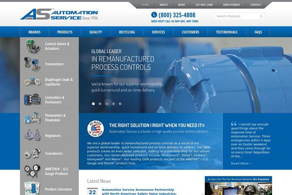 automationservice.com site used Automation