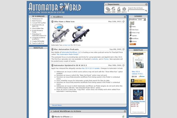 automatorworld.com site used Aw3