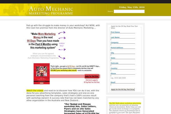 Site using J Shortcodes plugin