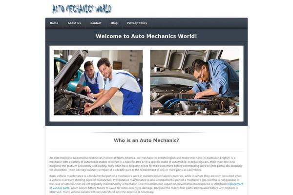 Akita theme site design template sample