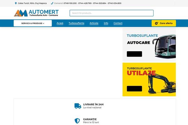 automert.ro site used Turbo