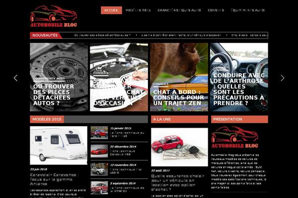Solaris theme site design template sample