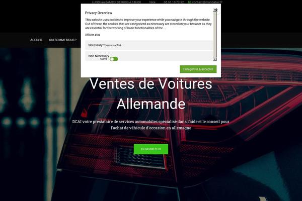 Automobile theme site design template sample