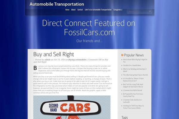 InStyle theme site design template sample