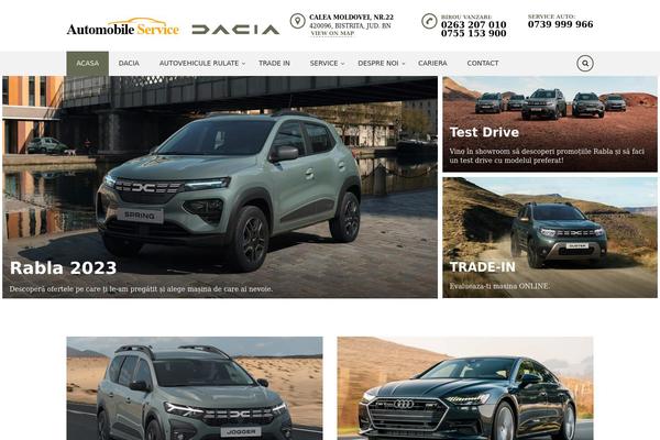 Motors theme site design template sample