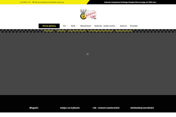 ar theme site design template sample