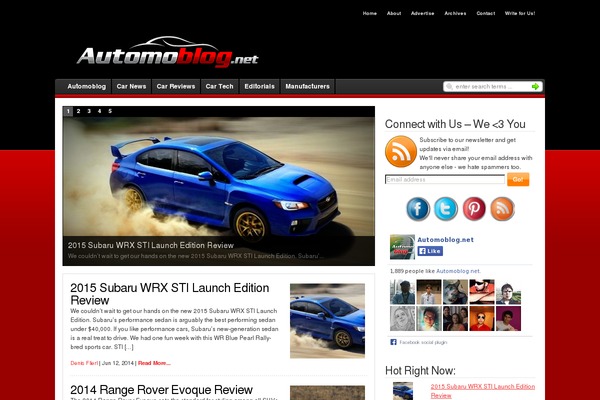 Zeen theme site design template sample