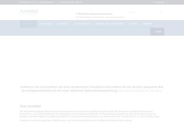 Factory-child theme site design template sample