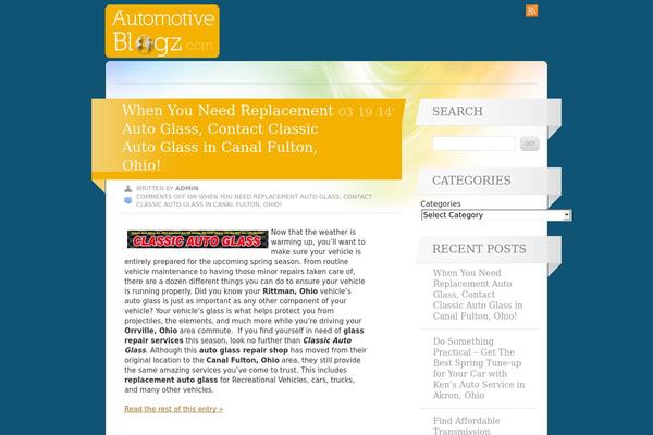 automotiveblogz.com site used Spectrum