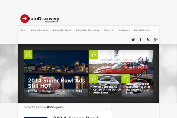 Nexus theme site design template sample