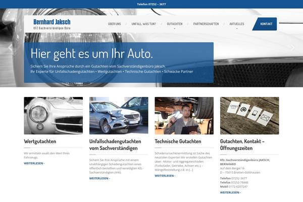 CarPress theme site design template sample