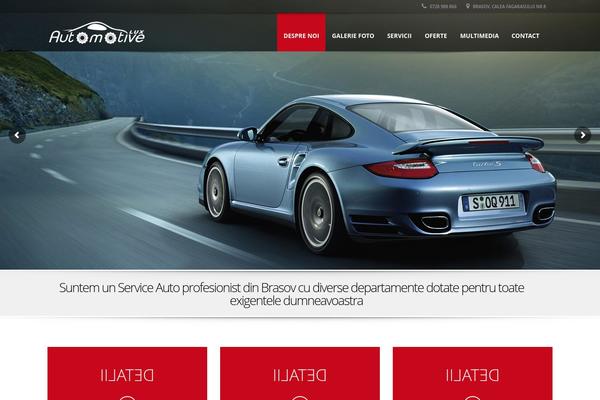 Automotive Car Dealership Business WordPress Theme theme site design template sample