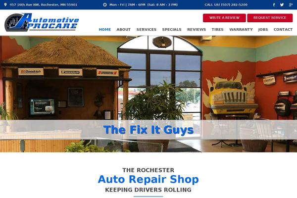 CarPress theme site design template sample