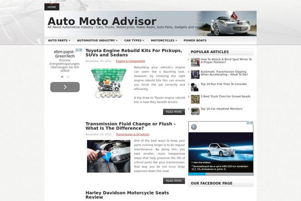 News Mix theme site design template sample