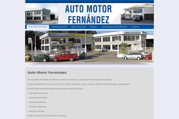 automotorfernandez.com site used Custom Community Pro
