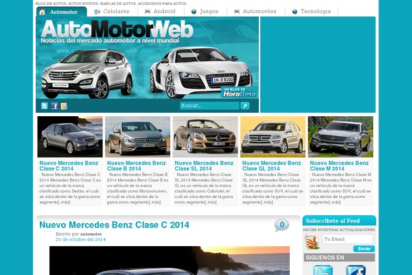 Automotor theme websites examples