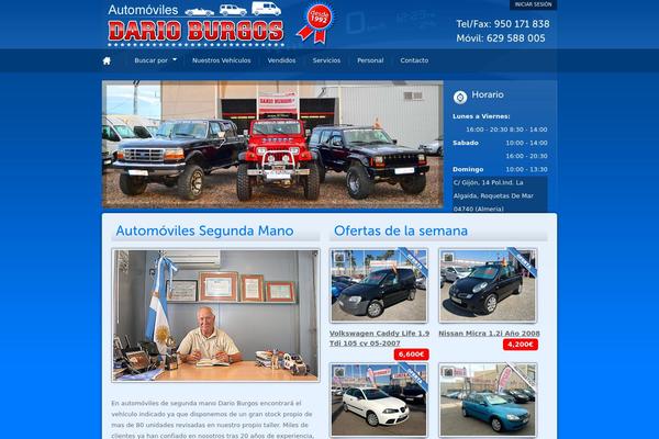 automovilesdarioburgos.com site used Automovil