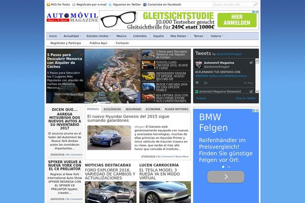automovilmagazine.com site used NewsPro